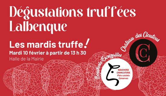 Les mardis truffe – Mardi 10/02 